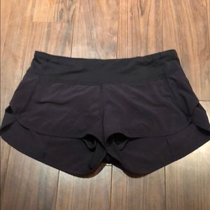 LULULEMON black running shorts!